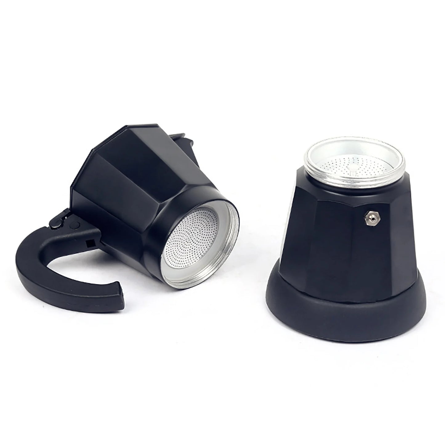 300 ml Electric Coffee Machine Aluminium Espresso Maker Mocha Espresso Pot with Separate Base