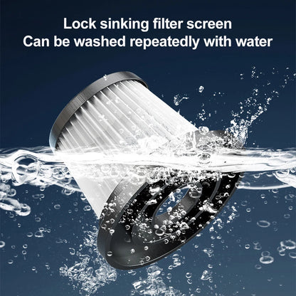 Cordless Rechargeable Car Vacuum Cleaner handheld Portable  Motor Vacuum Cleaner 60W With Short Long Nozzle Brush