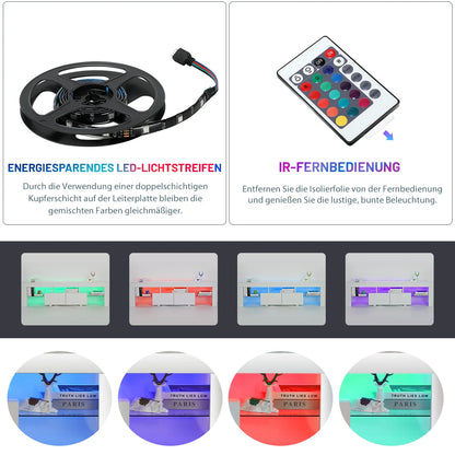 Modern White 160CM TV Cabinet for 32 to 65 inch TV With RGB LED Lights High Gloss Door TV Stand Living Room Furniture TV Cabinet