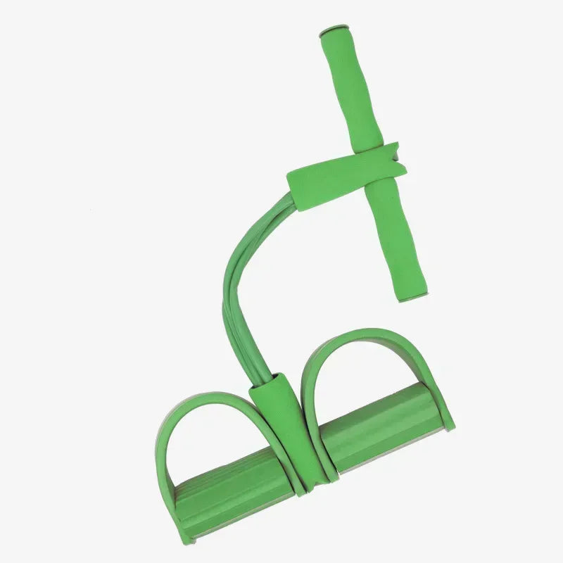 Bandes de résistance bandes de Fitness élastiques pour les exercices sportifs à la maison multifonctionnel Portable 4 tubes extracteur de pédale élastique