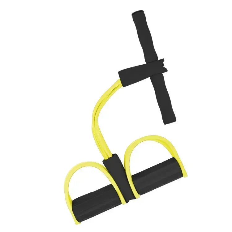Bandes de résistance bandes de Fitness élastiques pour les exercices sportifs à la maison multifonctionnel Portable 4 tubes extracteur de pédale élastique