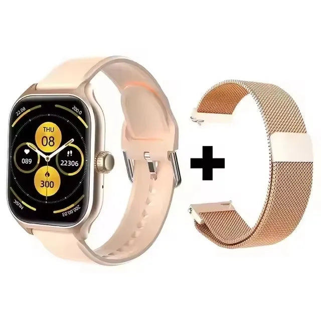Montre intelligente pour Android IOS montres 1.83 pouces HD affichage Bluetooth appel Message alerte musique sport Mode Smartwatch hommes femmes cadeau