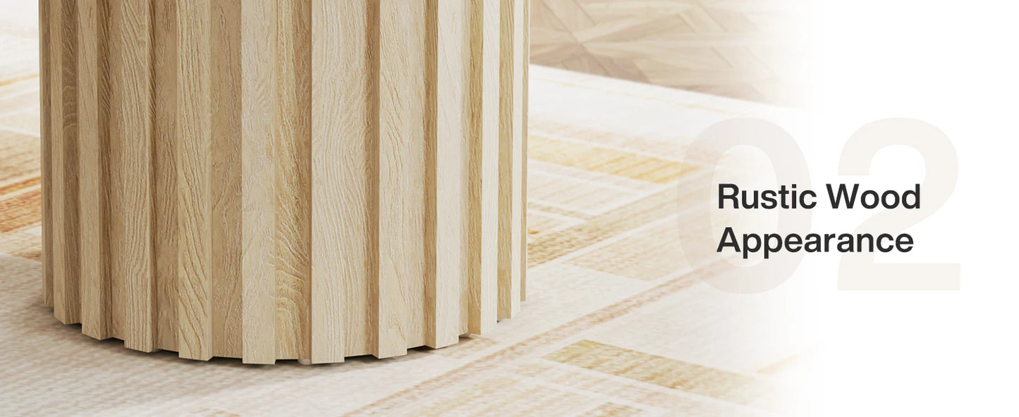 Table à manger ronde pour 4, table de cuisine de ferme de 47,24 pouces avec base en métal, petite table à manger moderne pour salle à manger