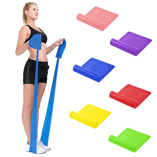 Bandes de résistance pour l'entraînement, bandes d'exercice, thérapie physique, entraînement physique en plein air, Pilates, gymnastique à domicile, bande élastique extensible