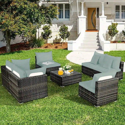 Housses de coussin de canapé à imprimé Tropical extérieur-protecteurs de meubles antidérapants, remplacement pour coussins de siège individuels