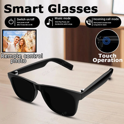 Ola Esporte nouvelles lunettes intelligentes Bluetooth appel lunettes de soleil multi-fonctionnel Anti-lumière bleue lunettes de soleil casque sans fil hommes femmes