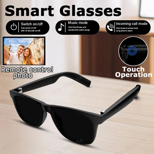 Ola Esporte nouvelles lunettes intelligentes Bluetooth appel lunettes de soleil multi-fonctionnel Anti-lumière bleue lunettes de soleil casque sans fil hommes femmes