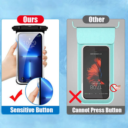 Coque de téléphone étanche, sac étanche de natation, pochette de protection universelle sous-marine pour iPhone 11 12 13 14 Pro Max X