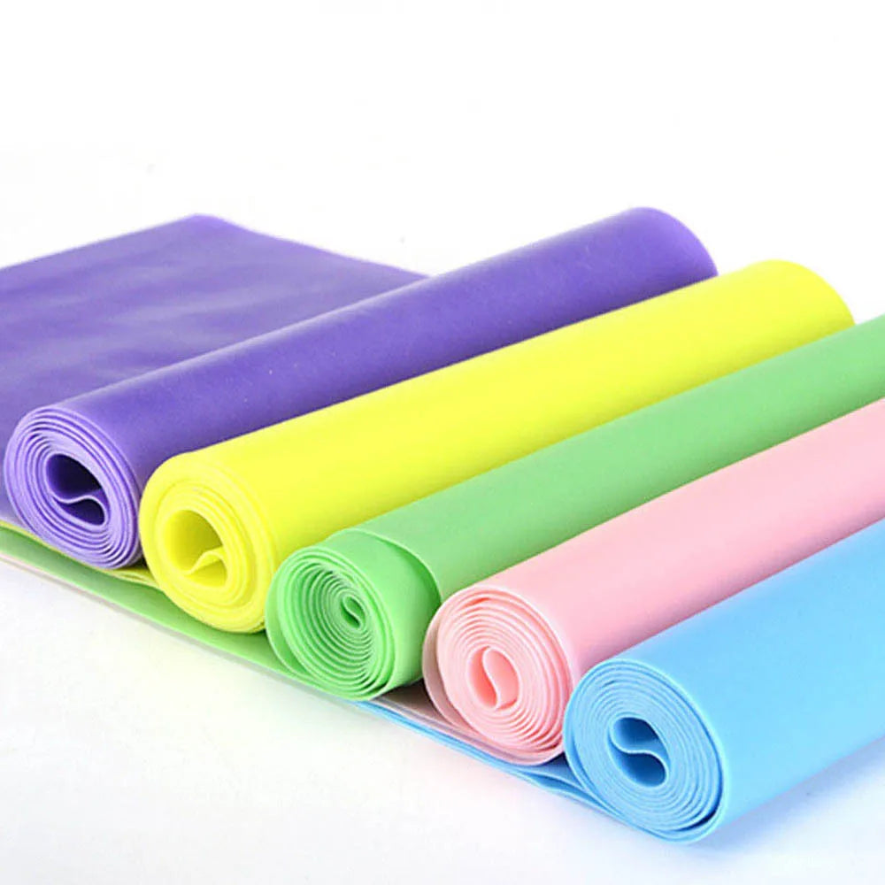 Bandes de résistance pour l'entraînement, bandes d'exercice, thérapie physique, entraînement physique en plein air, Pilates, gymnastique à domicile, bande élastique extensible