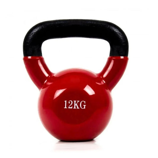 Kettlebell en fer avec revêtement vinyle