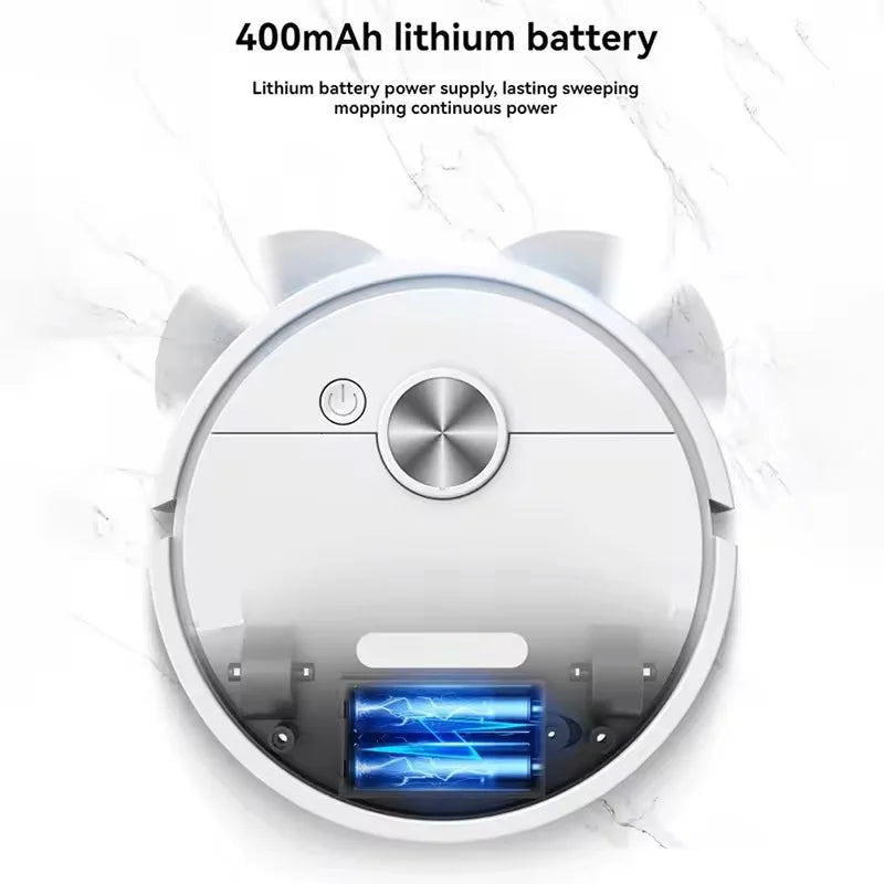 Xiaomi – Robot de balayage intelligent, mini vadrouille domestique, aspiration et balayage, Machine de nettoyage automatique intégrée, aspirateur