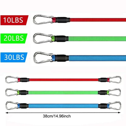 Sangles de cheville bandes de résistance ensemble Fitness entraînement équipement d'exercice cheville poids Yoga élastique Fitness bande pour salle de sport homme femme
