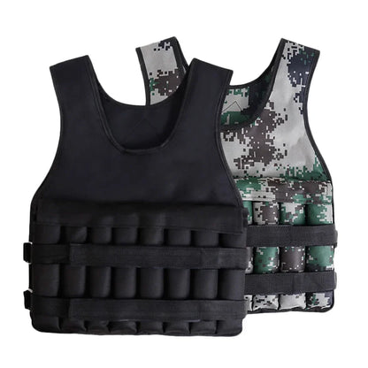 20kg charge gilet lesté réglable exercice formation Fitness veste gymnastique entraînement boxe gilet Fitness course sable gilet