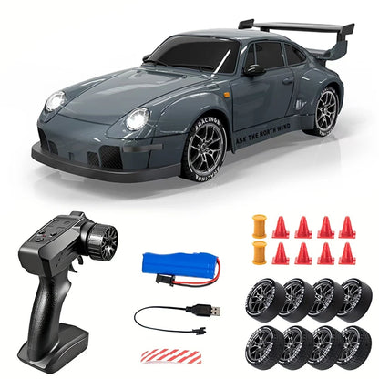 Voiture RC télécommandée à dérive, Mini jouet de course pour enfants, Radio 2.4G, modèle de véhicule à grande vitesse, jouets pour garçons, cadeaux pour enfants