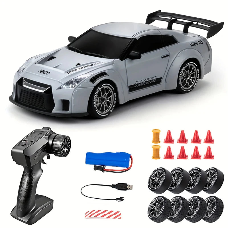 Voiture RC télécommandée à dérive, Mini jouet de course pour enfants, Radio 2.4G, modèle de véhicule à grande vitesse, jouets pour garçons, cadeaux pour enfants