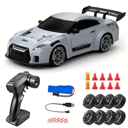 Voiture RC télécommandée à dérive, Mini jouet de course pour enfants, Radio 2.4G, modèle de véhicule à grande vitesse, jouets pour garçons, cadeaux pour enfants