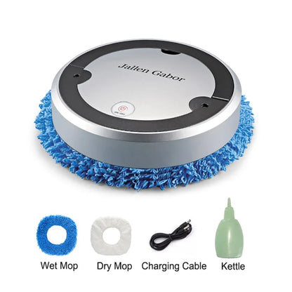 New Mopping with Sprayer Machine Wet and Dry Smart Home Floor Sweeping Automatic Electric Floor Mops Floor Steam Cleaner Robot