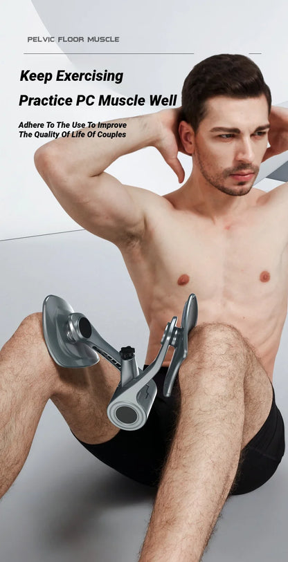 Kegel-Équipement de Fitness pour Homme, Exercice à Domicile, Entraîneur de Muscles Pelviens du Bassin, Fesses, Exercice au Sol, Renforcement